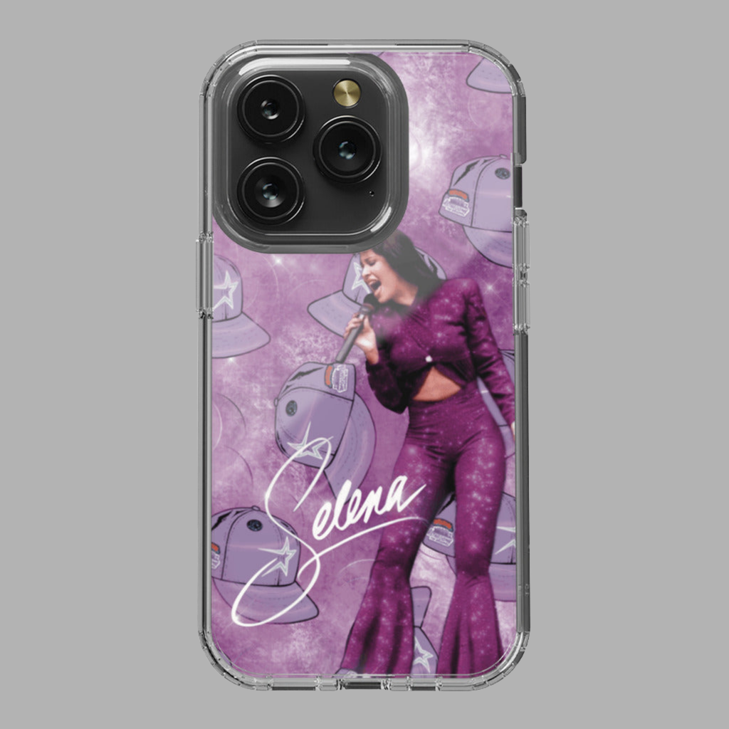 Selena phone case clear phone case by Broadscopedesigns