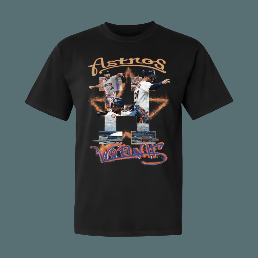 Astros heavy weight T shirt “Burning-star”