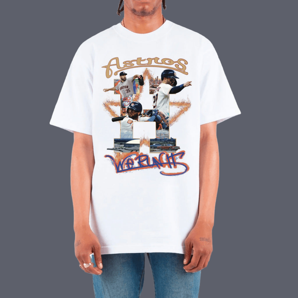 Astros heavy weight T shirt “Burning-star”